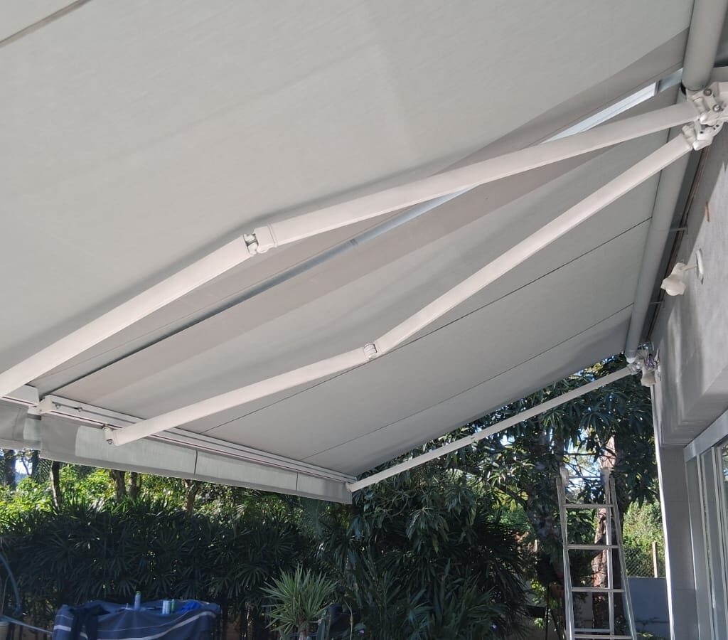 toldo articulado basic nacional, motorizado, cotia, são paulo